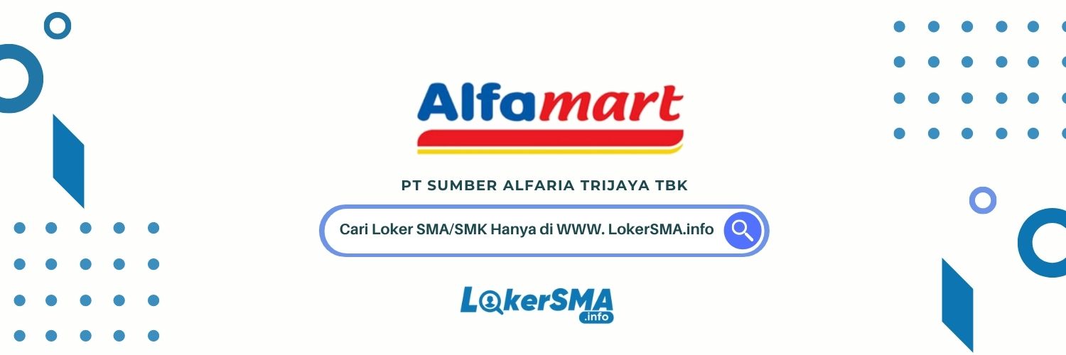 Loker SMA/SMK Helper Alfamart Bogor