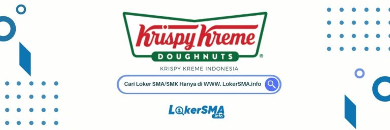 Loker SMA/SMK Krispy Kreme