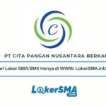 Loker SMA/SMK PT Cita Pangan