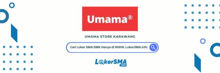 Loker Umama Store Karawang