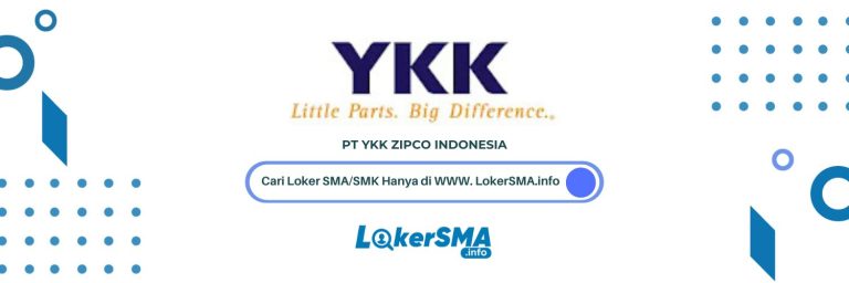 Lowongan Kerja PT YKK Zipco Indonesia