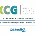 Loker SMA/SMK PT KCG Jabodetabek