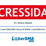 Lowongan Kerja PT Idola Insani