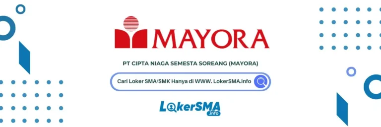 Loker PT Mayora Indah Bekasi 2026 – Posisi Teknisi