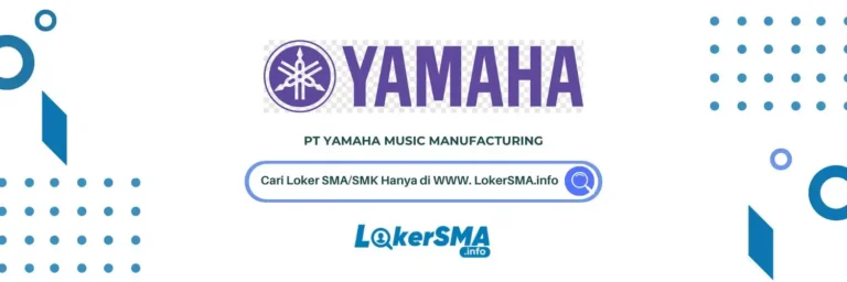 Lowongan Kerja PT Yamaha Music Manufacturing