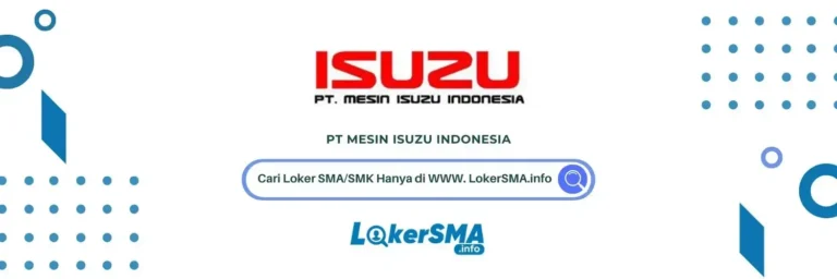 Lowongan Kerja PT Mesin Isuzu Indonesia