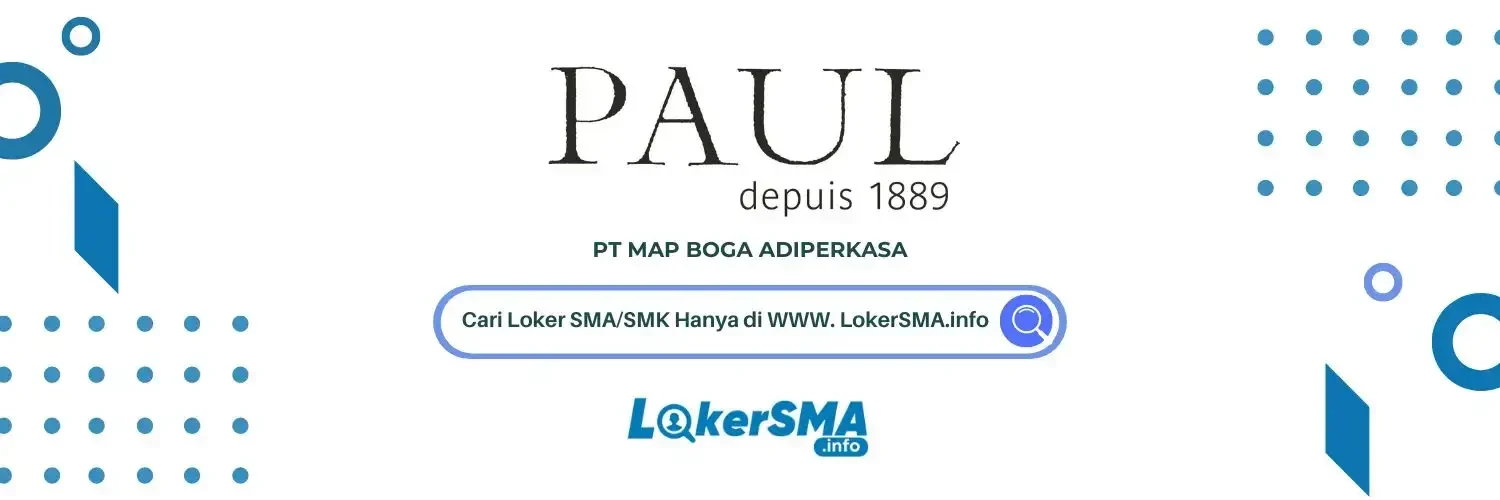 Lowongan Kerja Waiters PAUL Bakery Jakarta Bandung Terbaru 1 Lowongan Kerja Waiters PAUL Bakery
