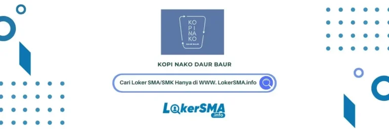Lowongan Kerja Kopi Nako Daur Baur PIK Tangerang