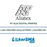 Lowongan Kerja Alia Digital Printex Jakarta