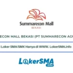 Lowongan Kerja Summarecon Mall Bekasi