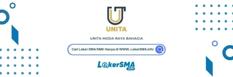 Lowongan kerja PT Unita Moda Raya Bahagia