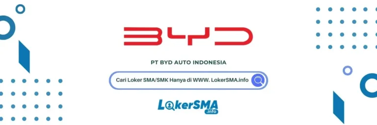 Lowongan Kerja PT BYD Auto Indonesia