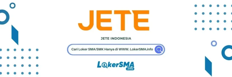 Lowongan Kerja Staf Gudang Jete Indonesia