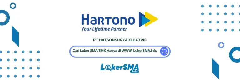 Loker Toko Elektronik Hartono