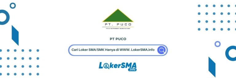 Loker Staf Gudang PT PUCO Jakarta